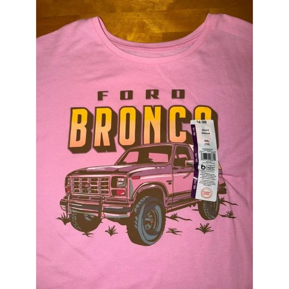 Girls Wonder Nation Pink Bronco Crop Top Size XXL 18